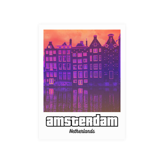 Amsterdam City Poster PR