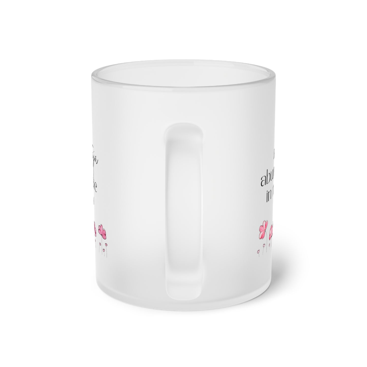 Affirmation Name Cup Matte Glass 